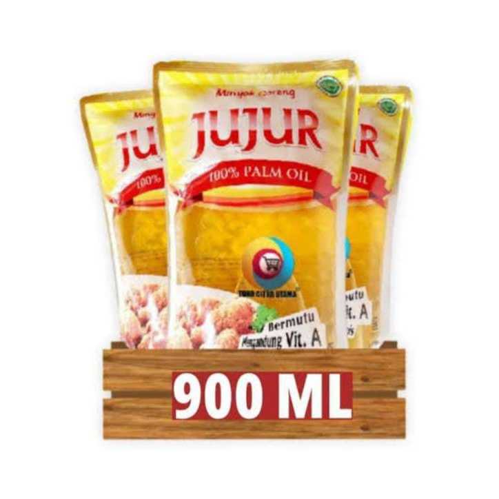 Minyak Goreng Jujur 900ml x12 pcs - Praktis, Ekonomis, Berkualitas