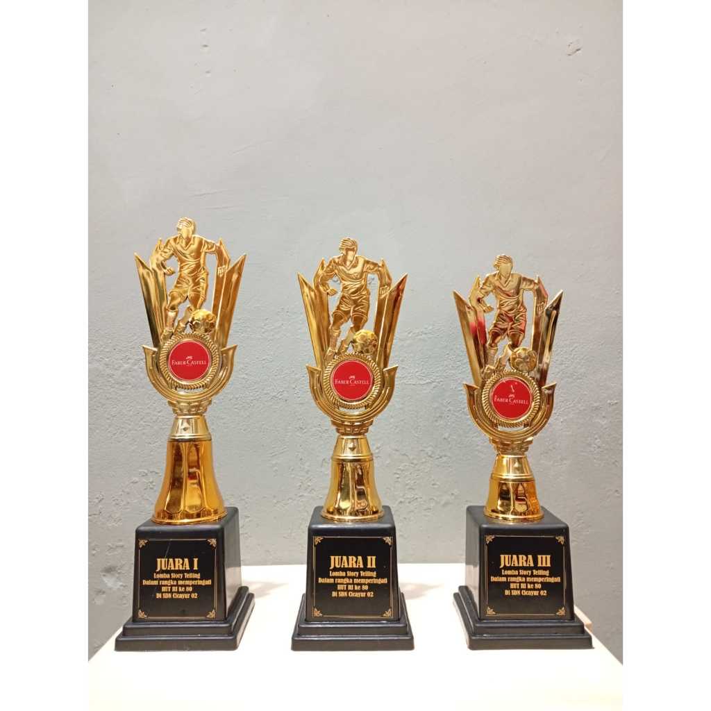 PIALA SET SEPAK BOLA / PIALA F. BL NEW / PIALA SEPAK BOLA NEW