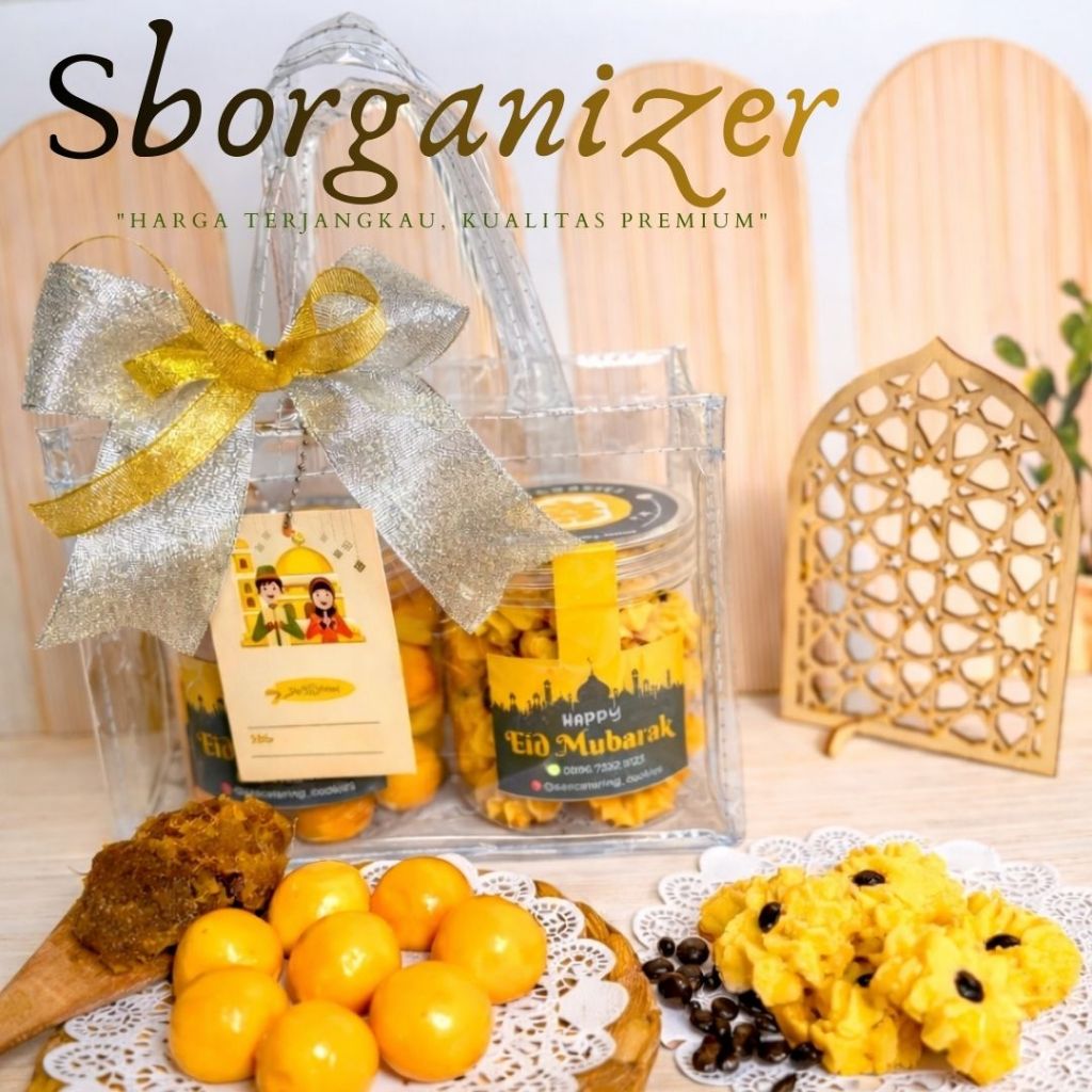 Goodie Bag Tas Toples Tabung silinder 300ml tas sauvernir kue kering  tas souvernir kue tabung