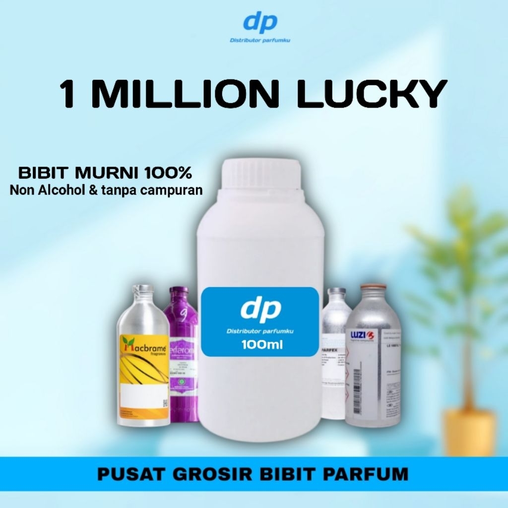 BIBIT MURNI 100% 1 Million lucky 100ml Repackage