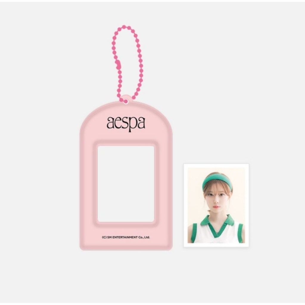 Aespa Season Greeting 2024 - ID PHOTO KEY RING SET