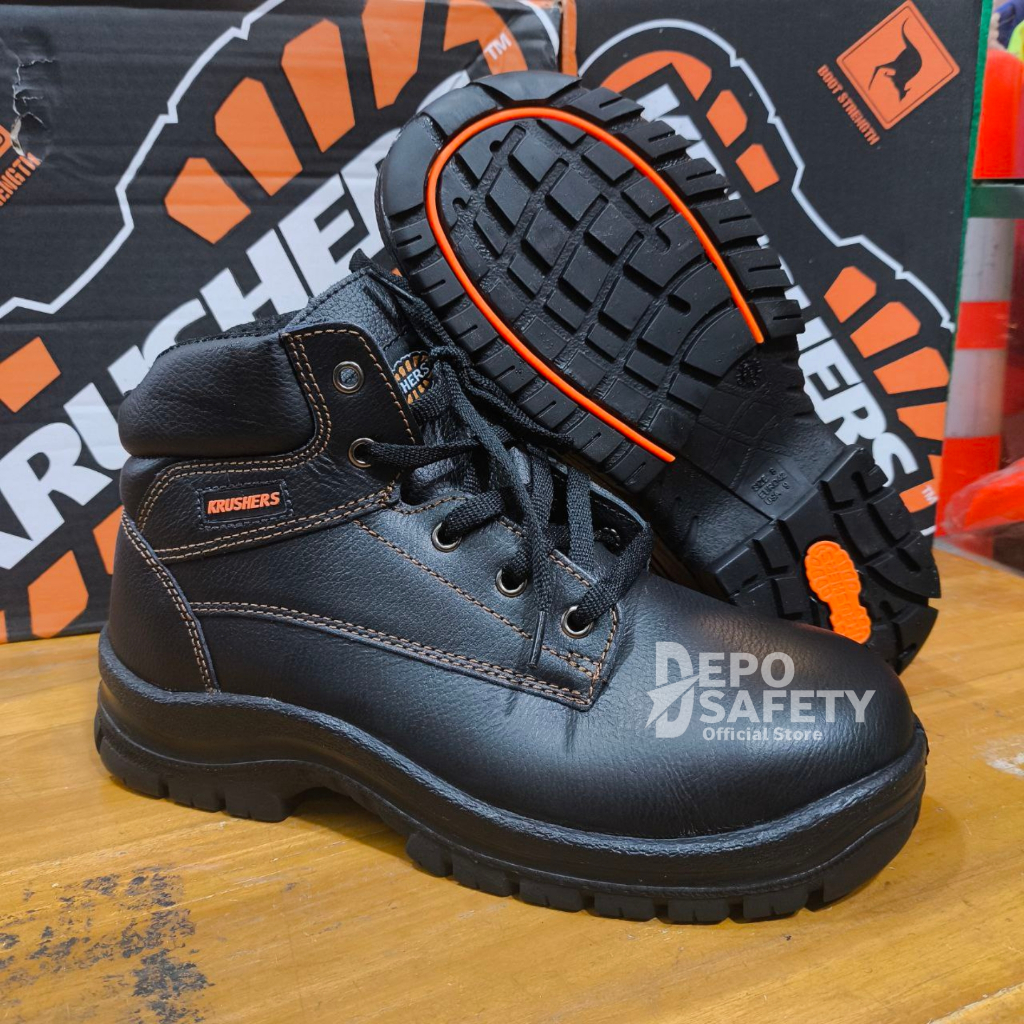 Sepatu Safety KRUSHERS DALLAS Original 100% - Safety Shoes KRUSHERS DALLAS