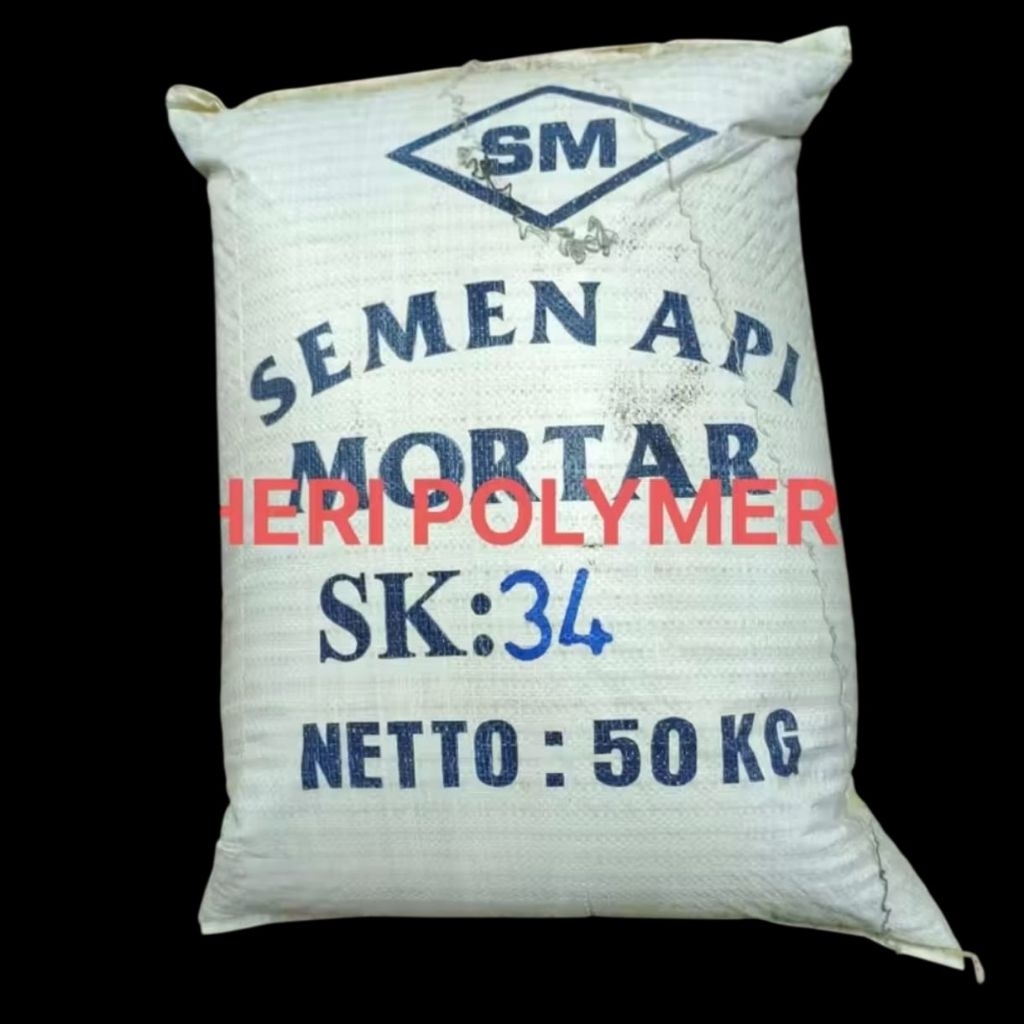 Semen Api Mortar SK34 – Refractory Mortar Tahan Panas 50 KG (Warna Coklat)