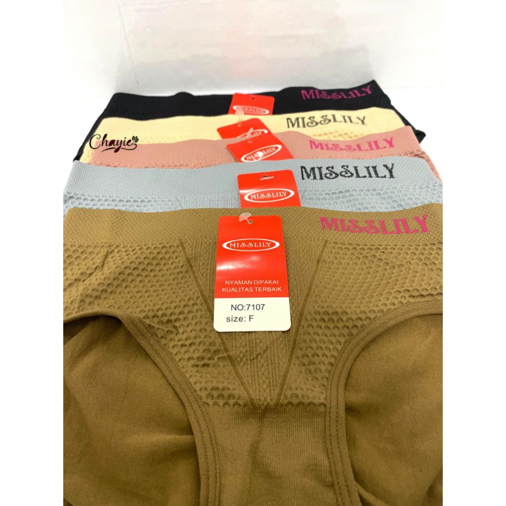 Celana Dalam Wanita Rajut Lembut dan Elastis, All Size CD misslily