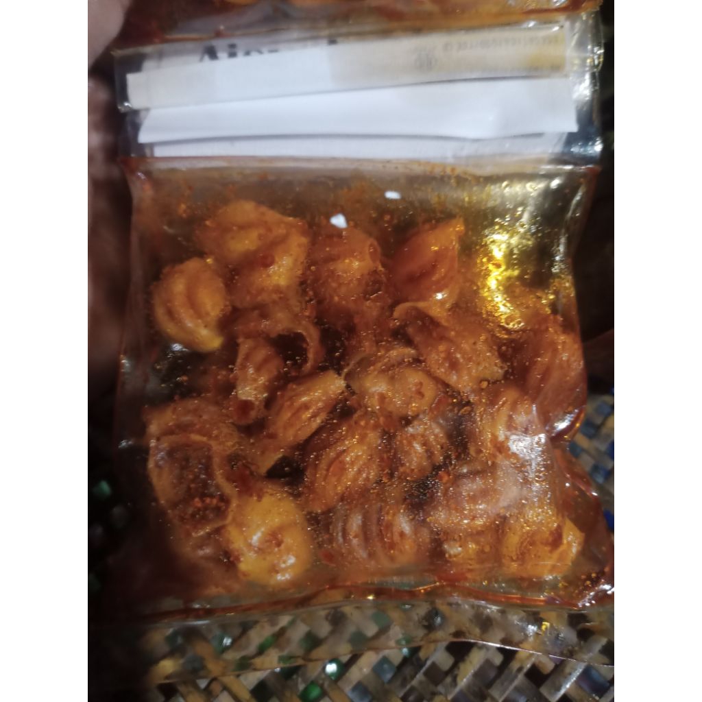 Makaroni kerang Viral Pedas Nampol Bumbu Basah Melimpah