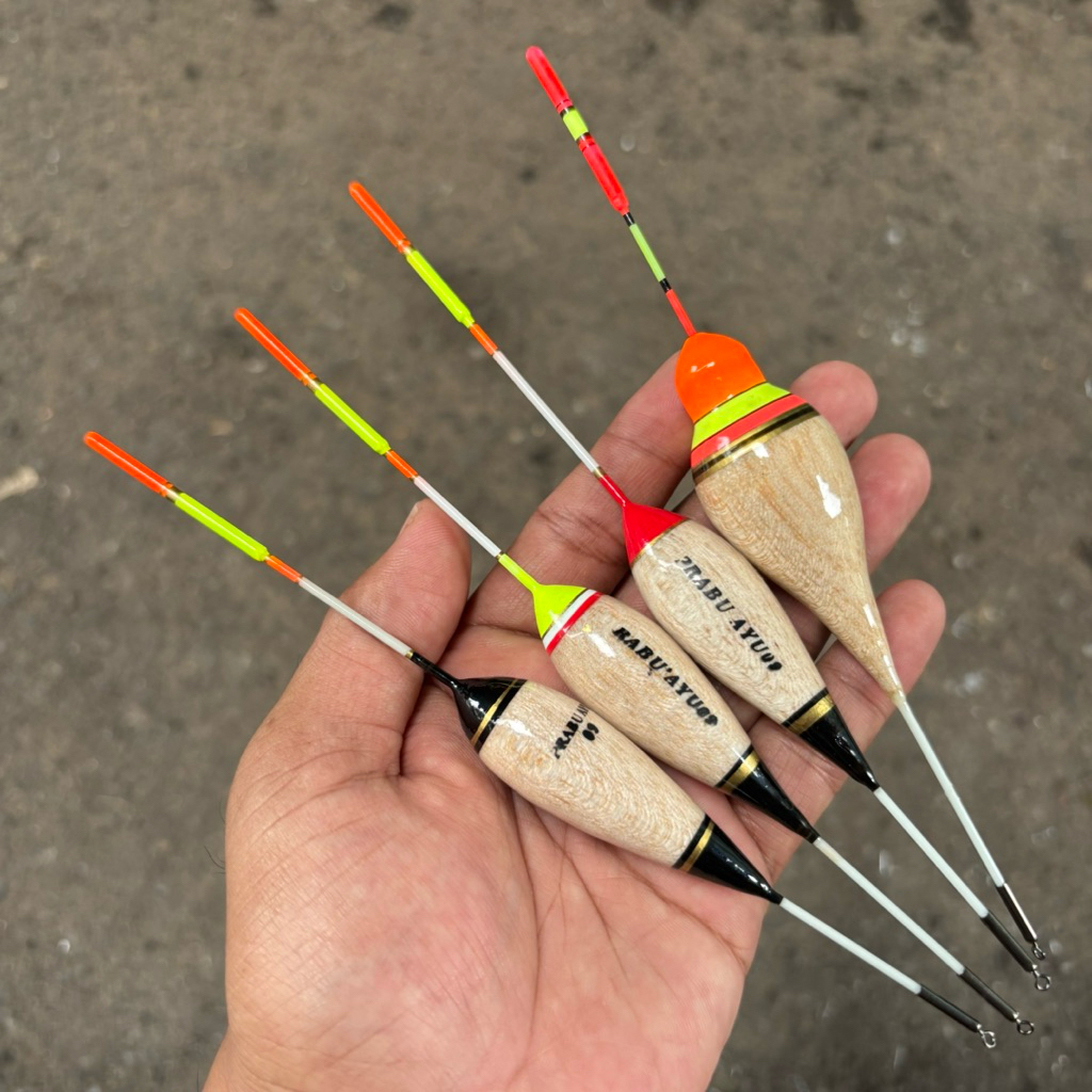 Pelampung Anti Badai Starlite 20CM kayu balsa Premium Pelampung Pancing Ikan Grosir Kambangan