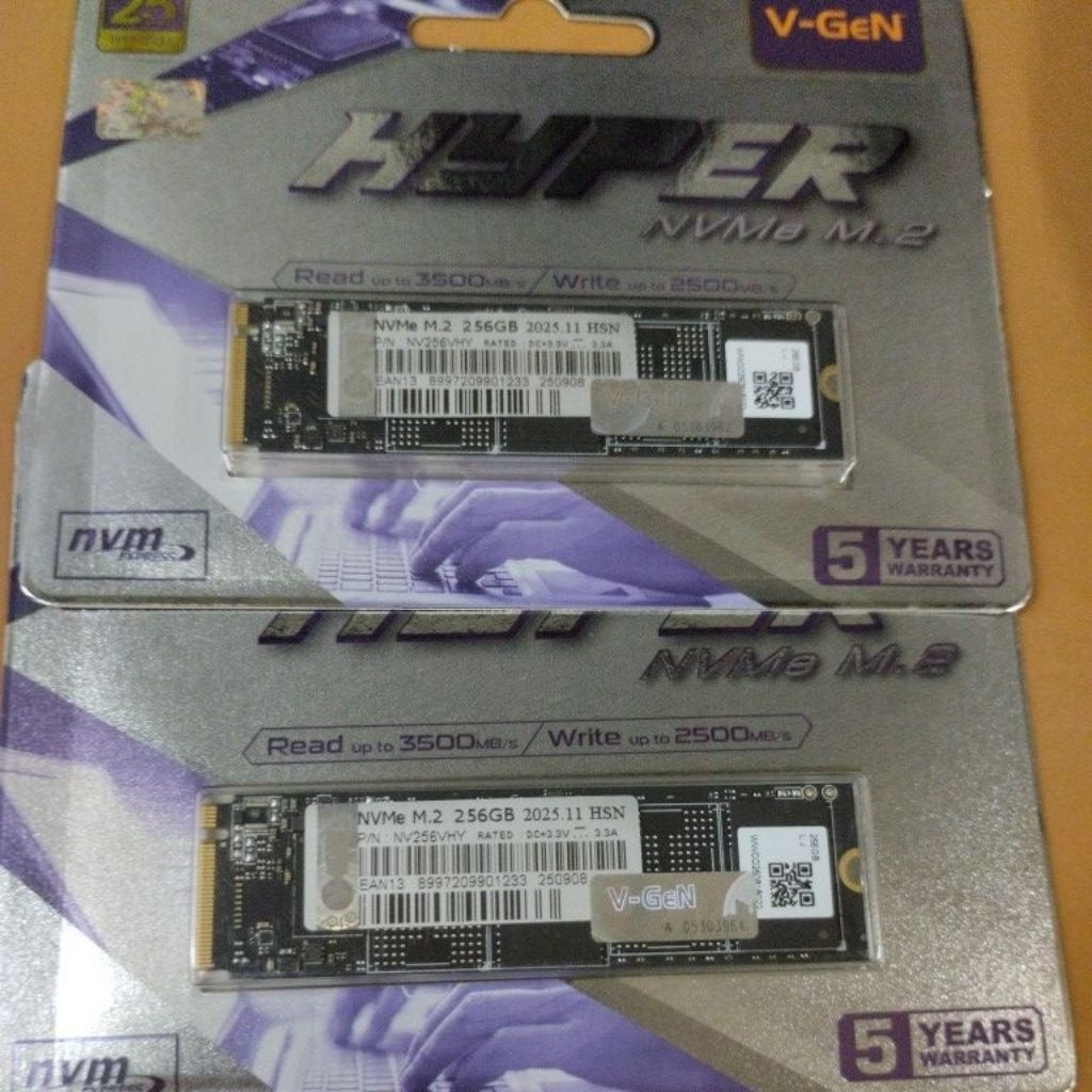 SSD HYPER NVMe V-GEN M.2 256GB