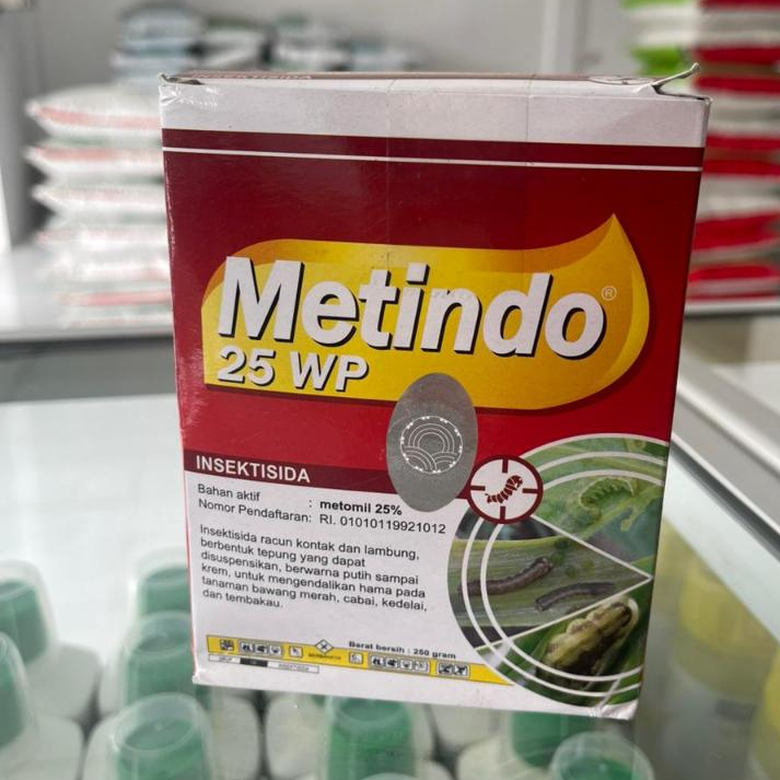 Metindo 25WP 250gr Insektisida / Ovisida Pencegah dan Pembasmi Hama Ulat pada Tanaman