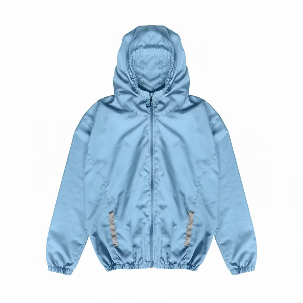 GROLYGRAB - Jacket Parasut Pria Waterpoof Hoodie Jumbo Outdoor Keren