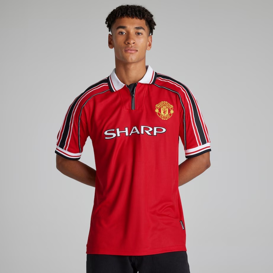 Manchester United 1998-00 Home Shirt Red BNWT Original Resmi