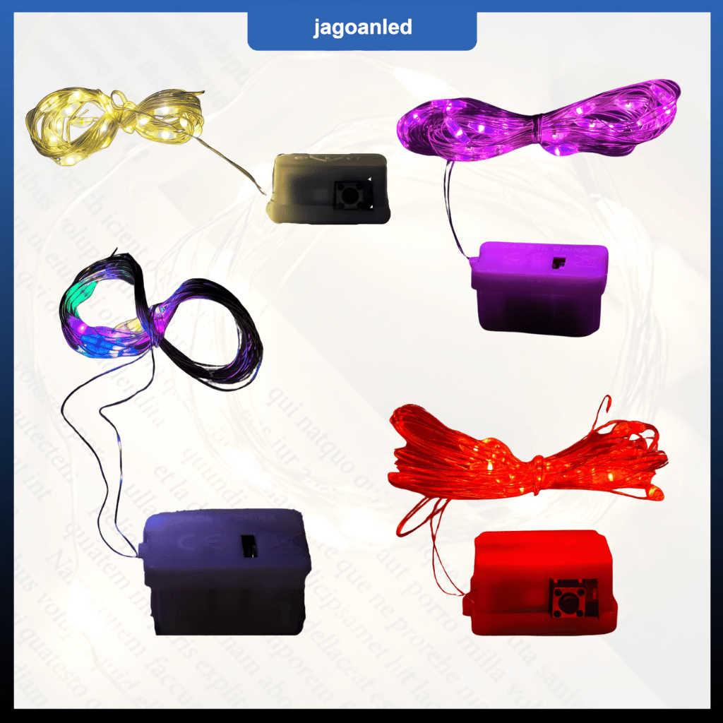 LED String / lampu tumblr Kawat Mini Fairy Light Lampu Hias 1 meter dan 2 meter Lampu Dekorasi Kue B