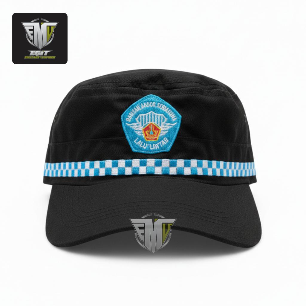 TOPI BALANTAS BANSER TERBARU TOPI KOMANDO BALANTAS BORDIR