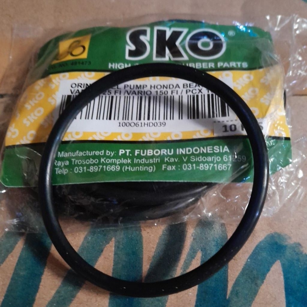 Oring fuel pump Honda  beat, vario 125 & 150 fuboru Original
