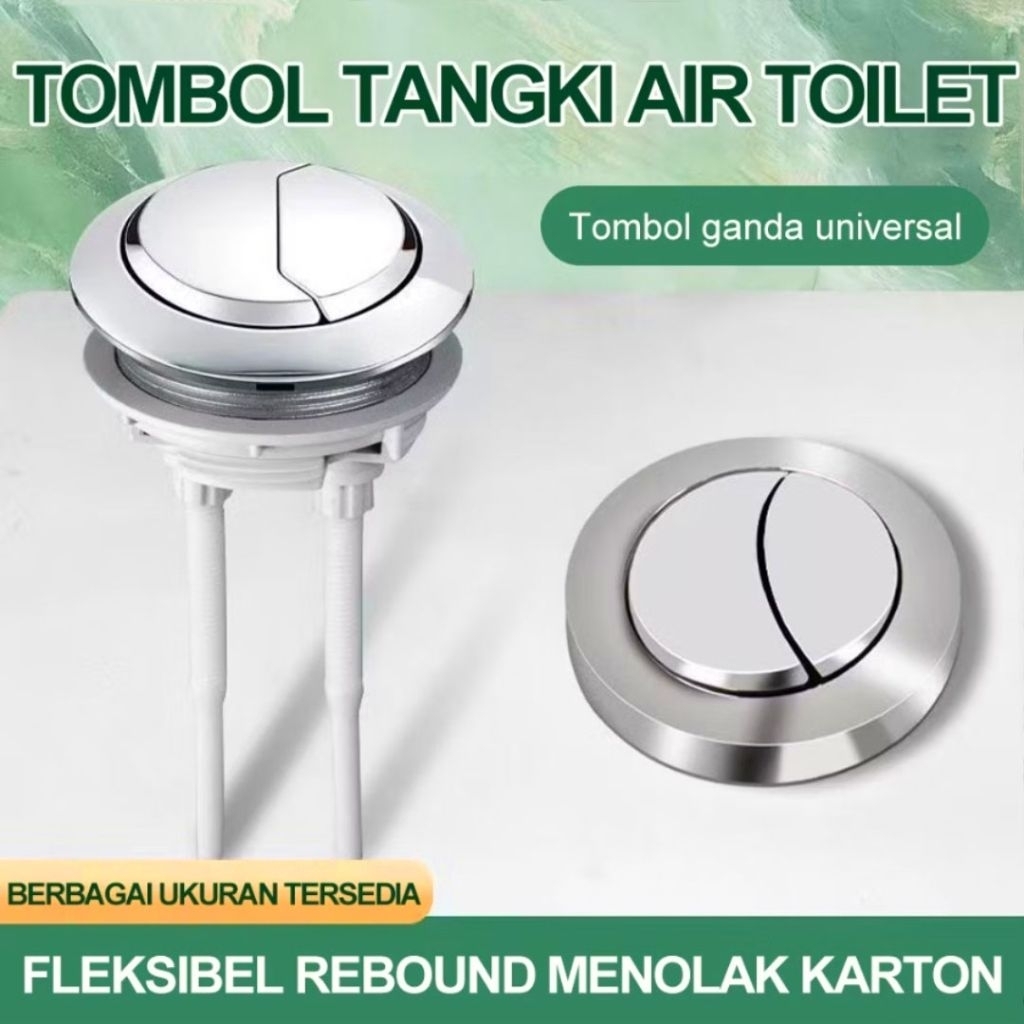 Tombol kloset wc duduk dual flush