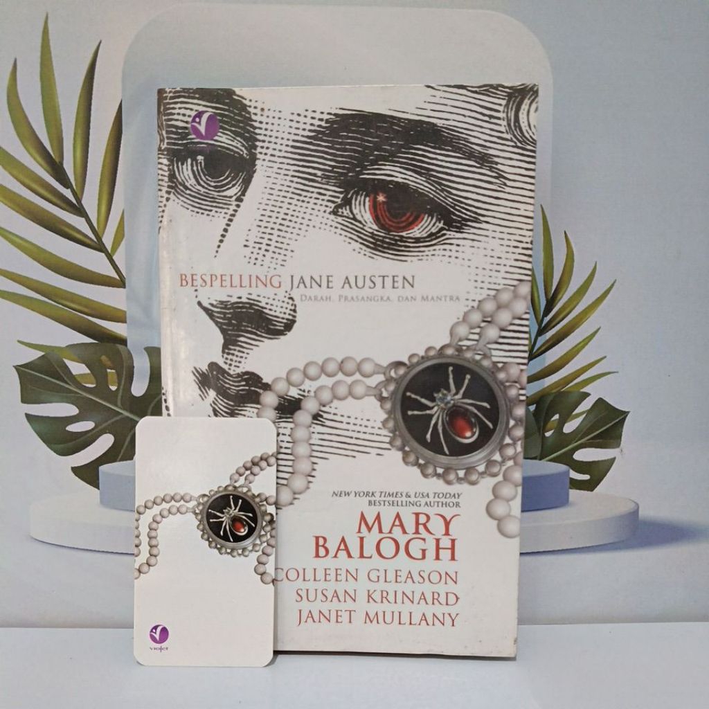 Novel Karya Jane Austen Berjudul Mary Balogh Bahasa Indonesia Softcover Kondisi Bagus