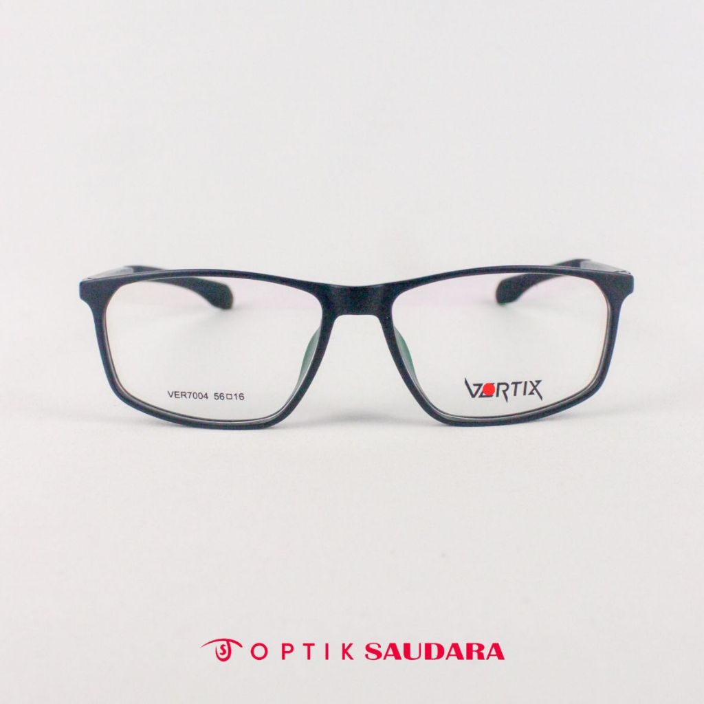 Optik Saudara - Frame Vertix - Kacamata Pria Model Kotak Sporty Elegant F VER PL7004 C5 56