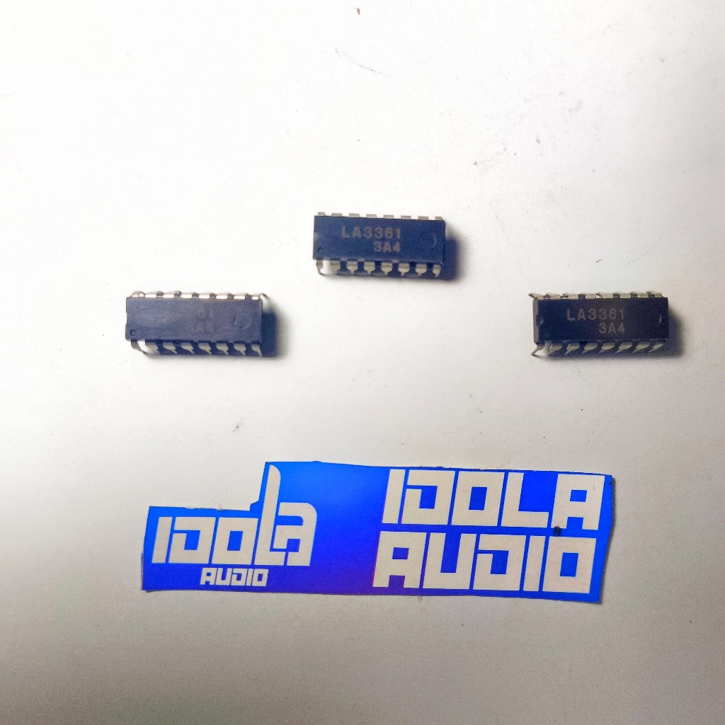 (IC) Integrate Circuit LA 3361 ORIGINAL SANYO | IC LA3361 Ori / Asli Sanyo