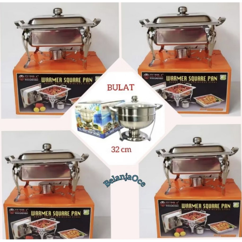 PRELOVED (Like New) Prasmanan Set 4+2 Supra stainless