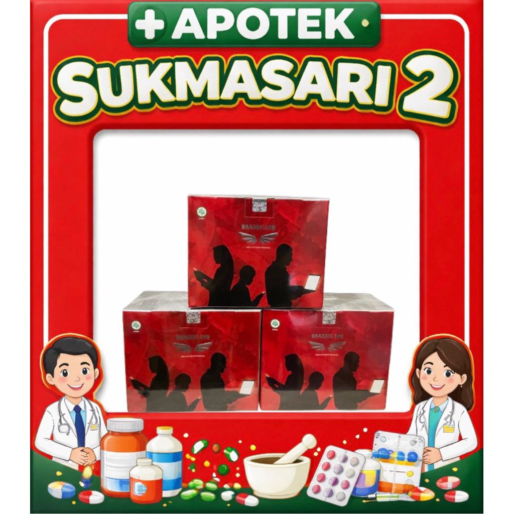 Brassic Eye Suplemen Kesehatan Mata – Membantu Menjaga Kesehatan Mata | Apotek Sukmasari 2