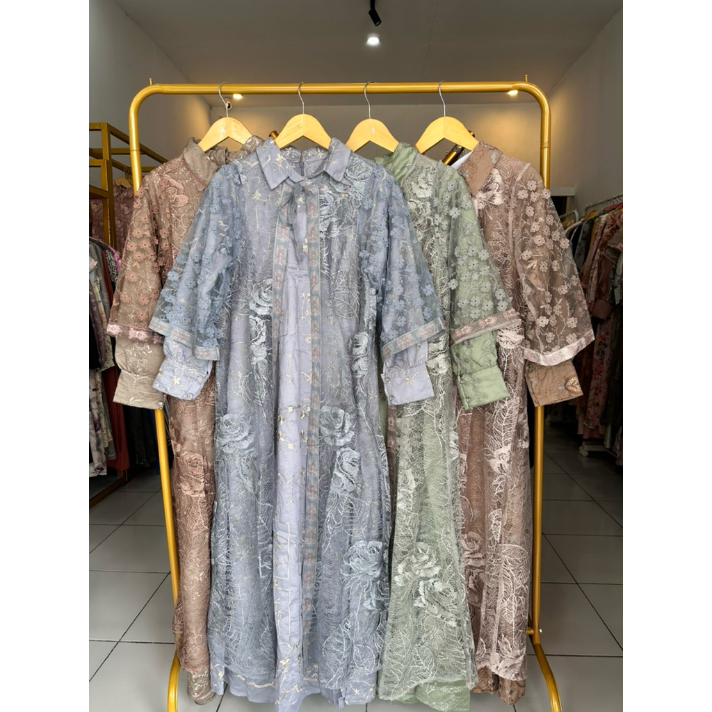 gamis 2in1 premium rompi lepas