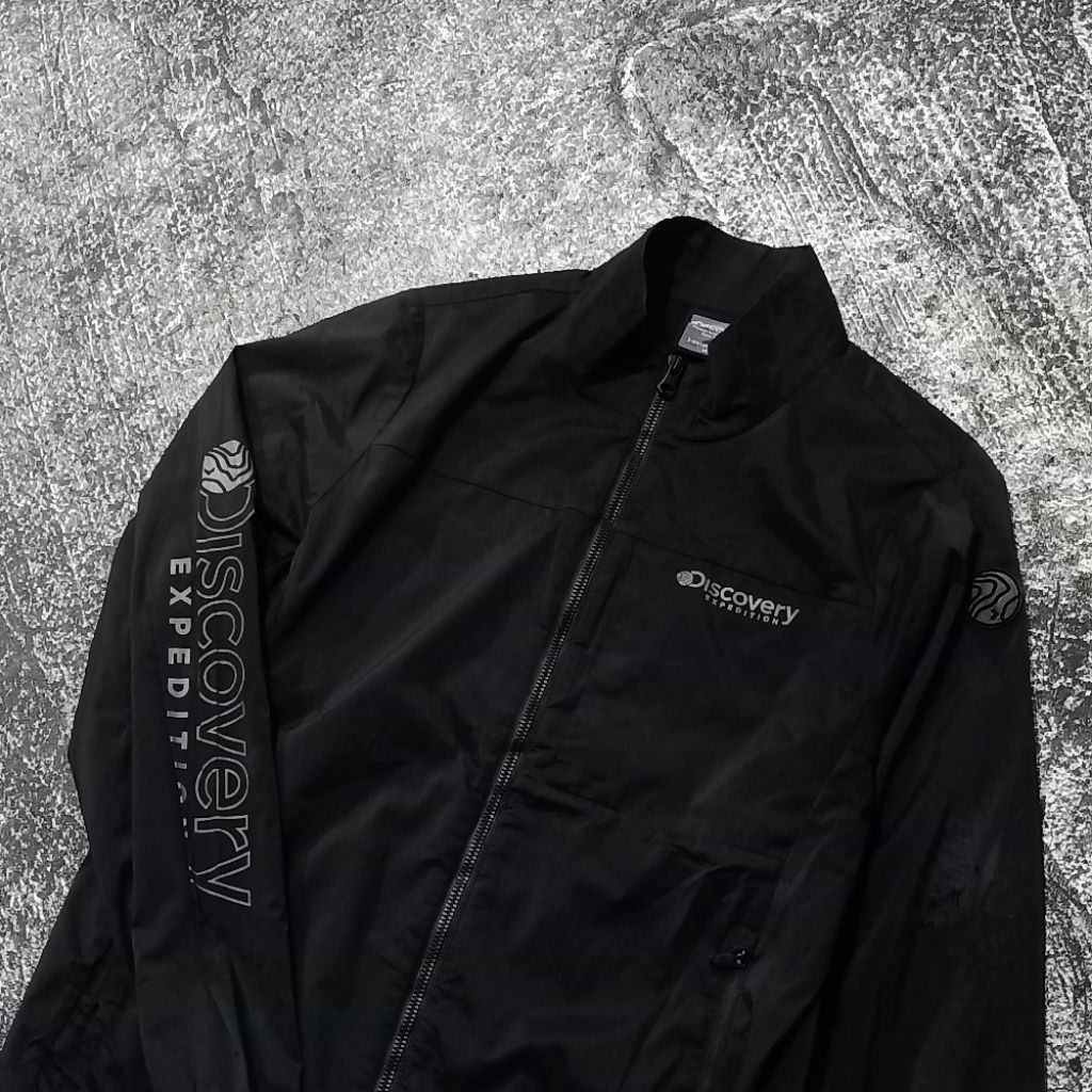 JaketParasut Spellout DISCOVERY Original