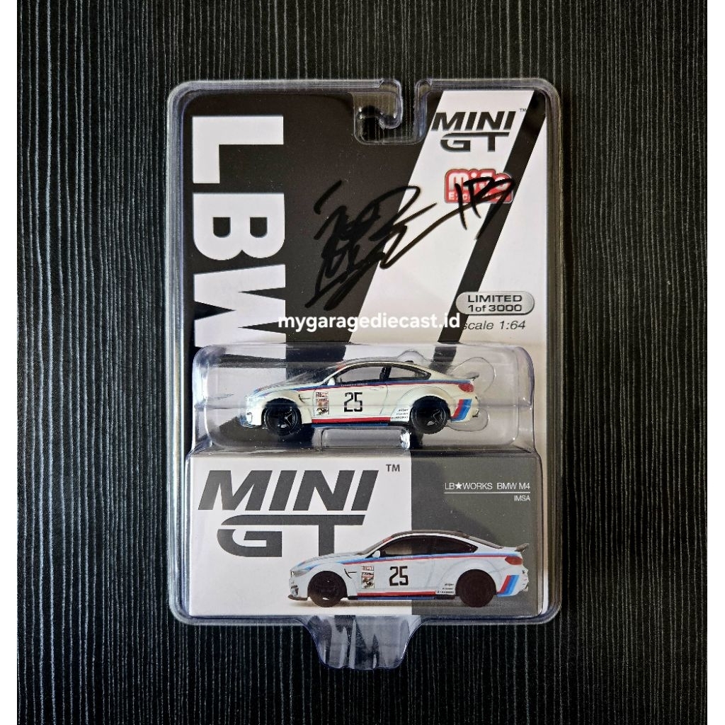 Mini GT 319 BMW M4 IMSA LBWK (Signed)