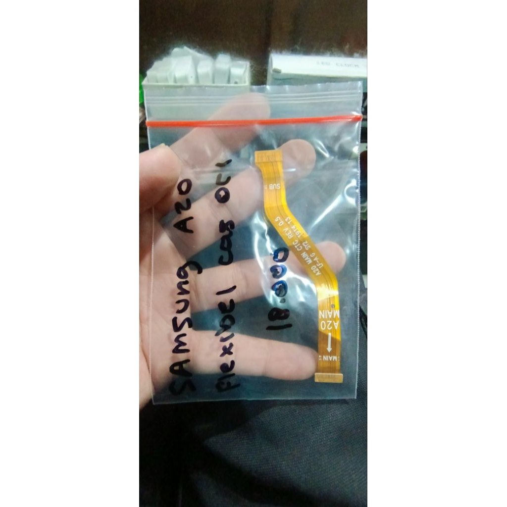 Fleksibel Charger Samsung A20 Original