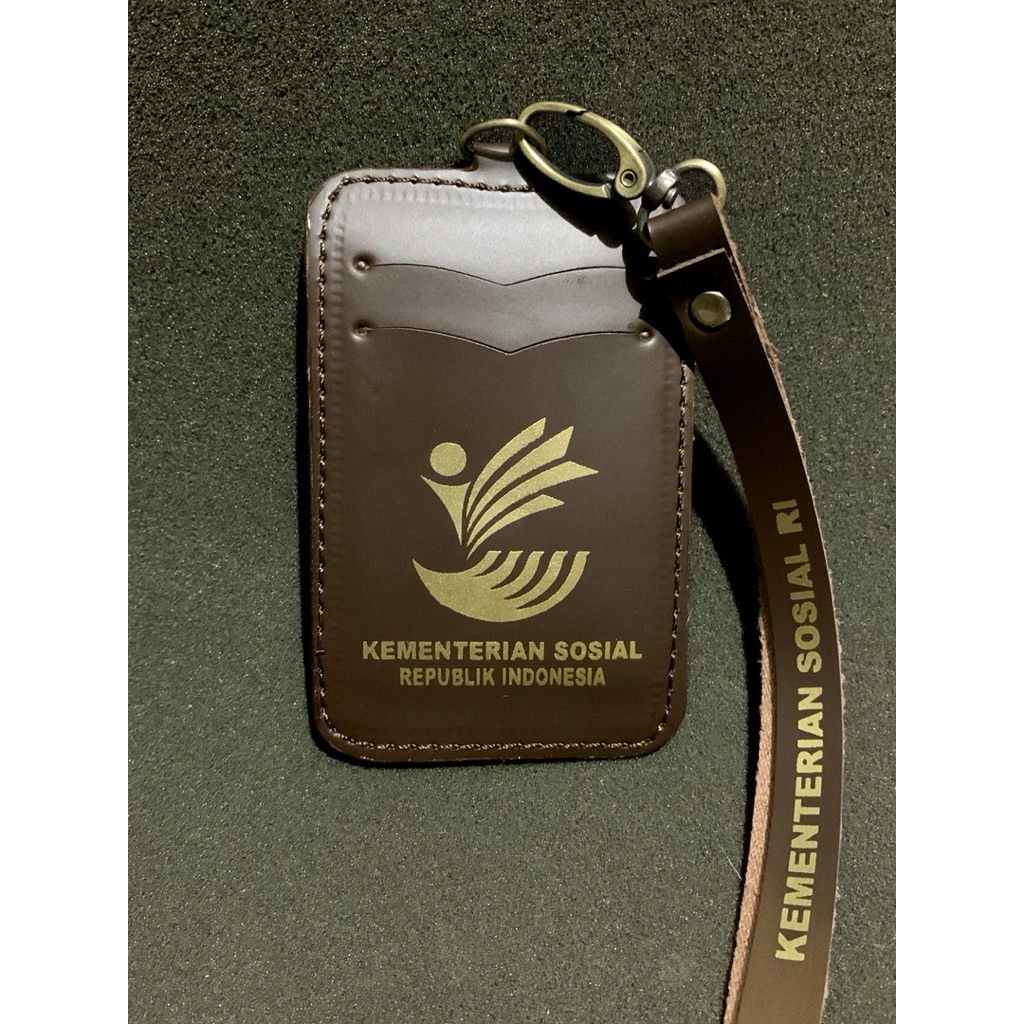 Id card kulit KEMENSOS // Tempat id card KEMENTERIAN SOSIAL