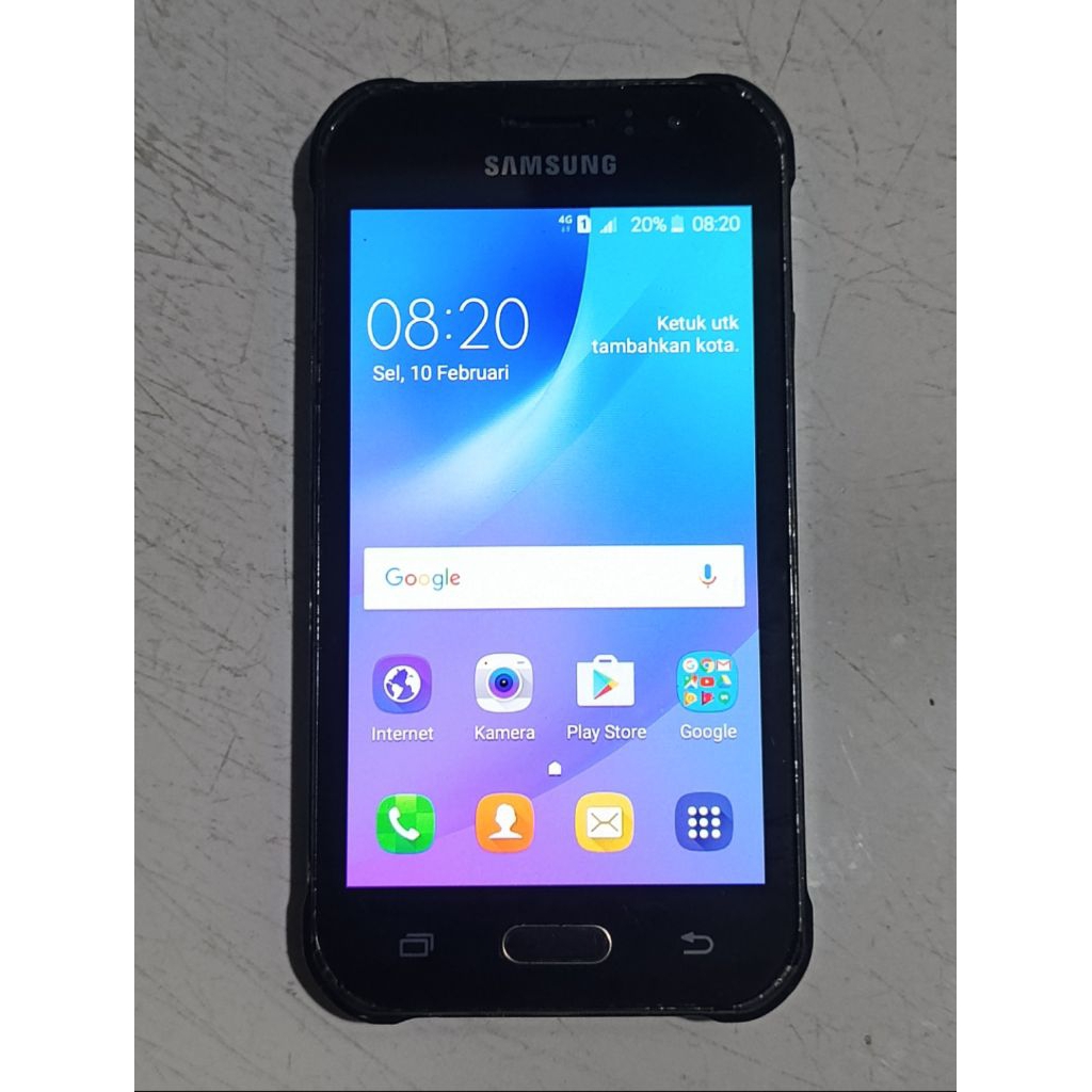 hp normal tinggal pakai saja SAMSUNG J1 Ace 4G