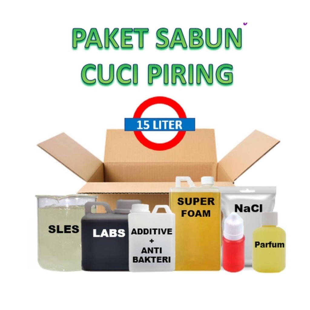 Paket Bahan Baku Sabun Cuci Piring Premium