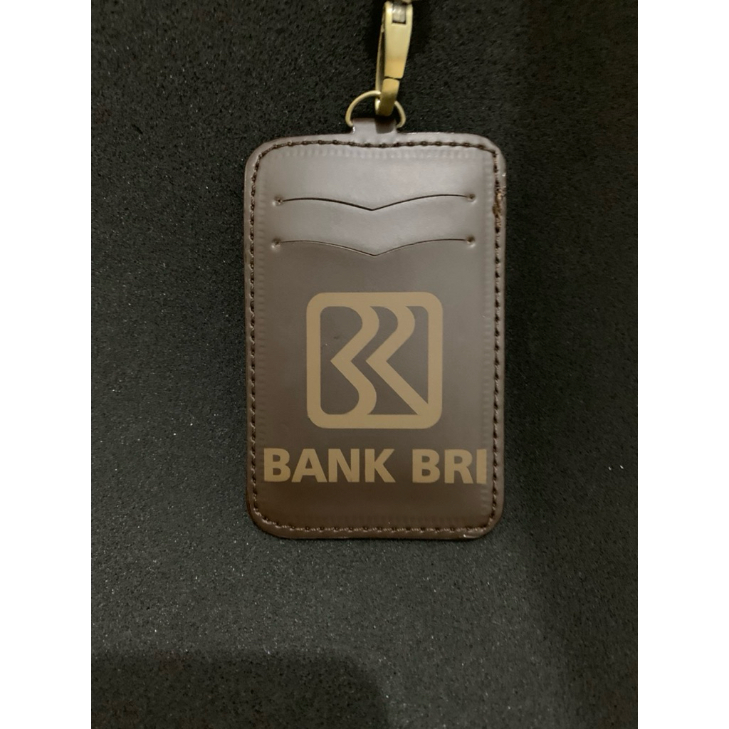 Id card kulit BRI // Tempat id card BANK BRI