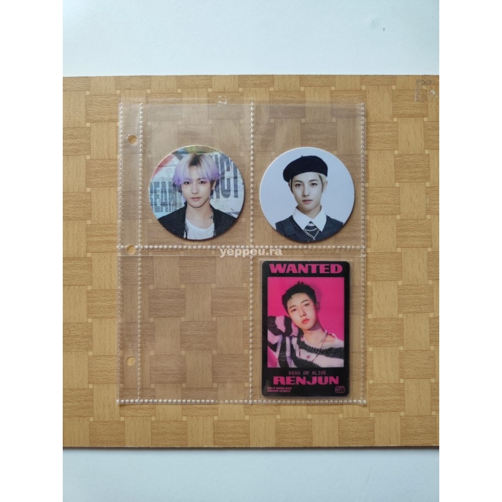 Renjun NCT Dream Lenticular Glitch Mode & Circle Card Ridin' (take all only)