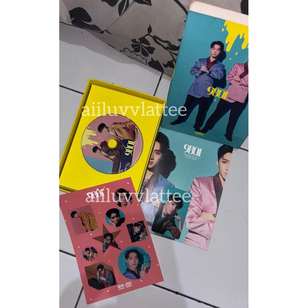 ALBUM 9801 - GUANLIN & WOOSEOK (fullset)