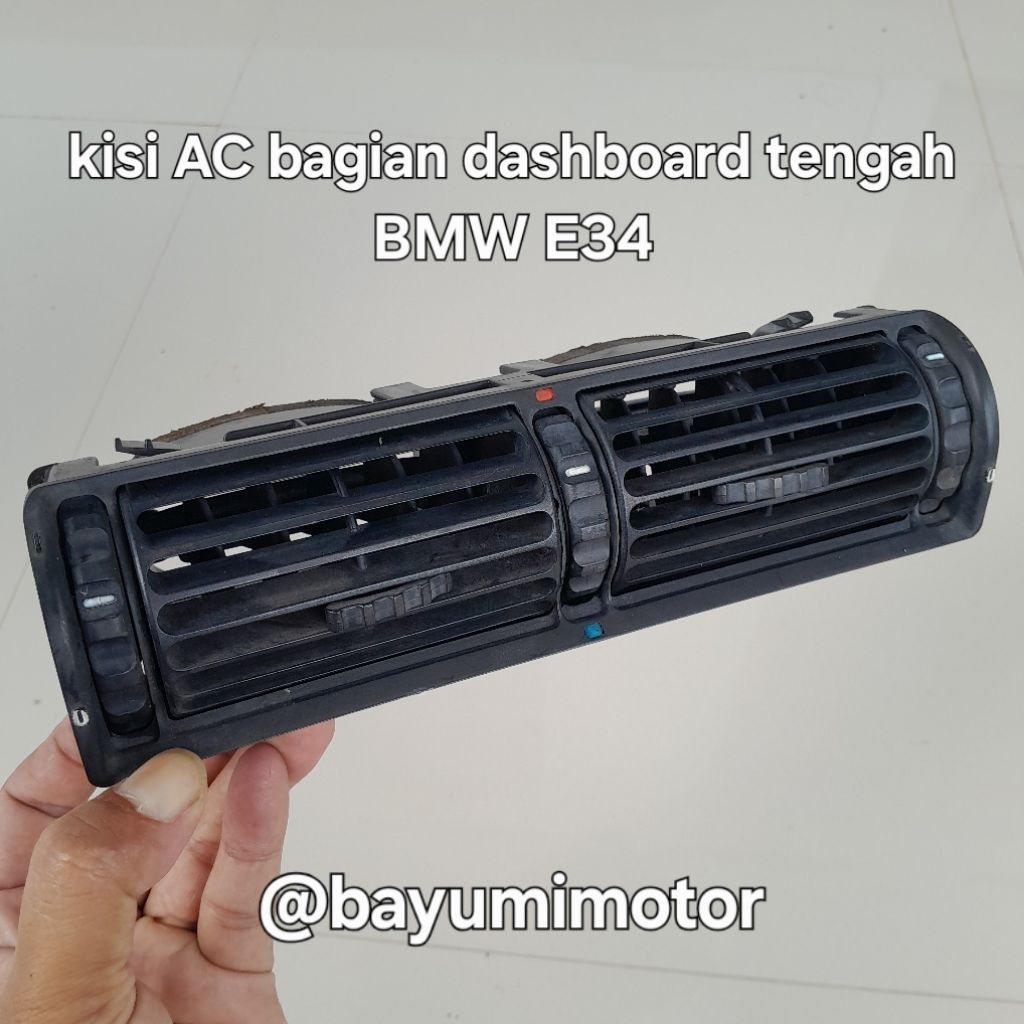 ORIGINAL kisi kisi AC dashboard tengah BMW E34