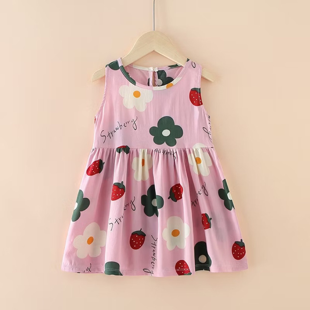 Dress OUJITU Pink Flower