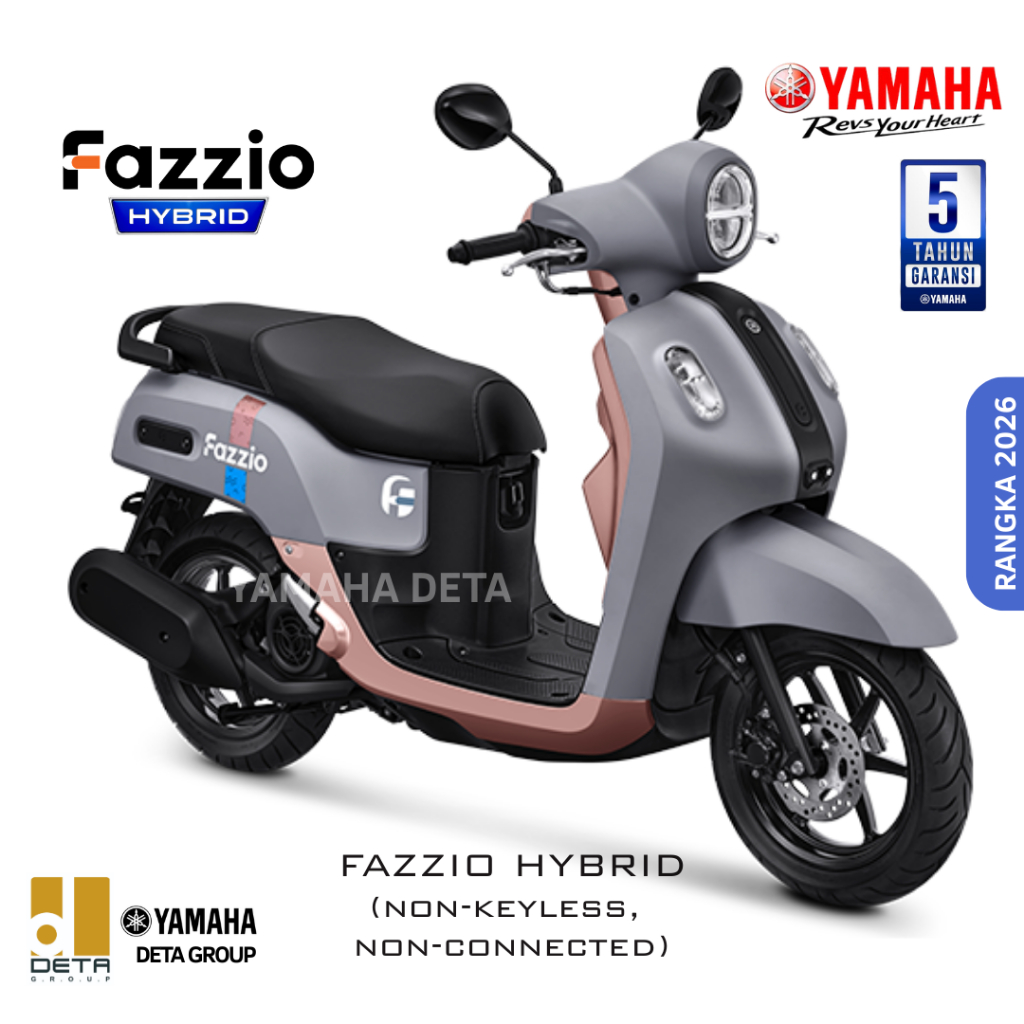 Sepeda Motor Yamaha Fazzio Hybrid