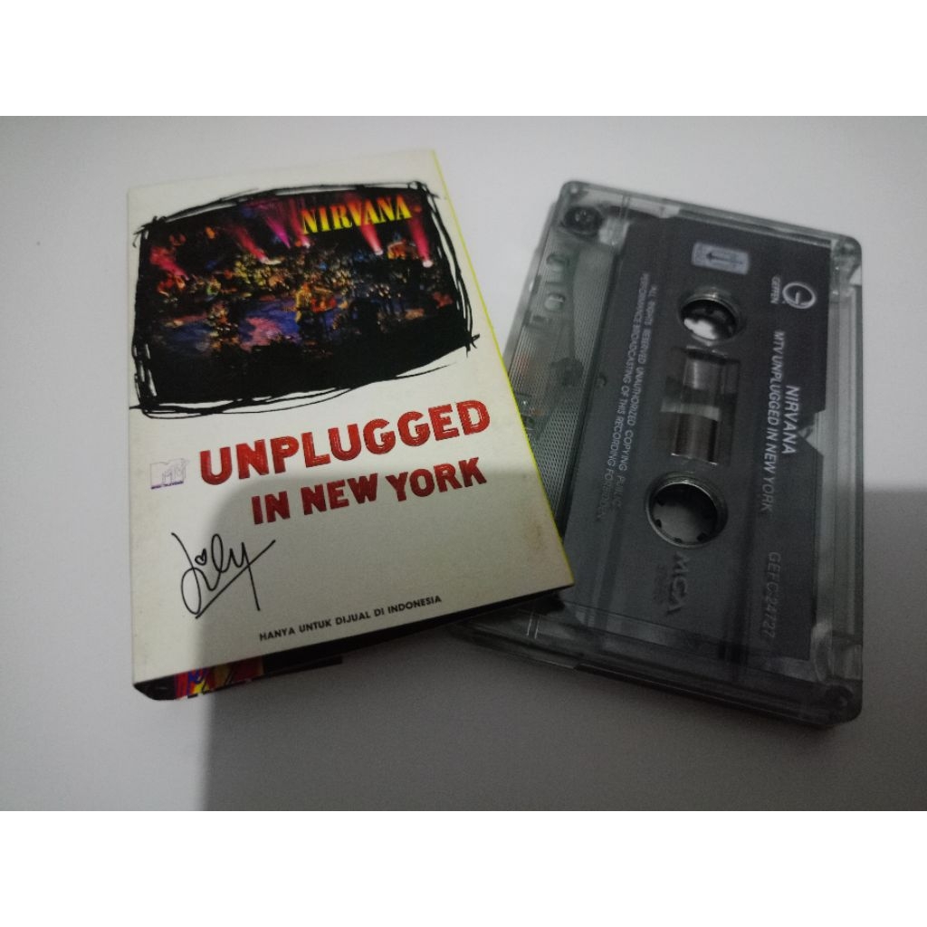 kaset nirvana - mtv unplugged