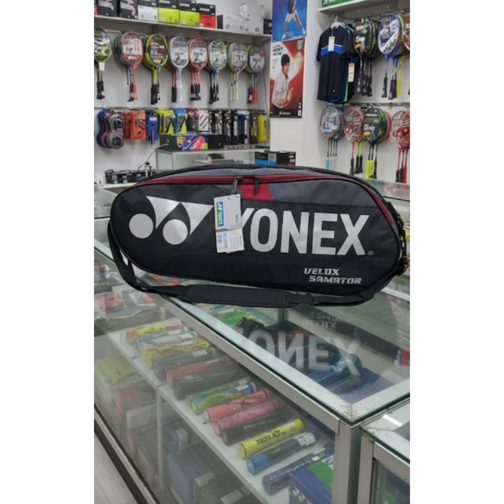 like new tas raket badminton Yonex asli original