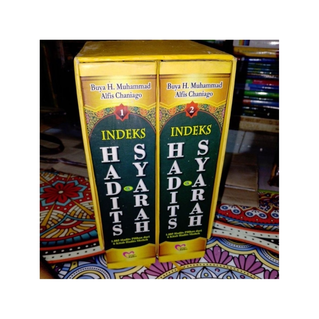 buku original indeks hadits & Syarah..Buya h.muhammad alfis Chaniago 1&2...