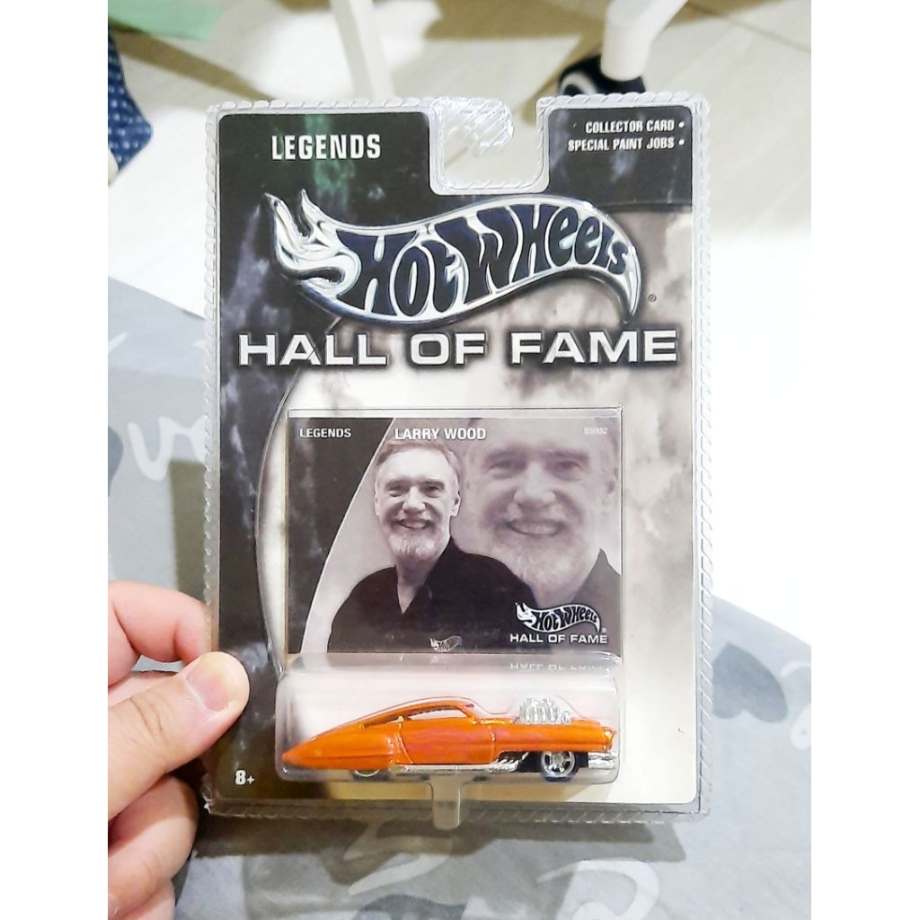 HOT WHEELS HALL OF FAME LARRY WOOD EVIL TWIN