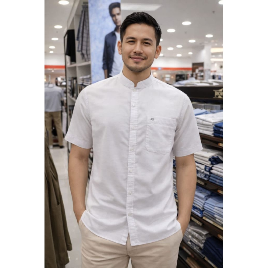 New Kemeja Koko Putih GIANI GRACIO 00109