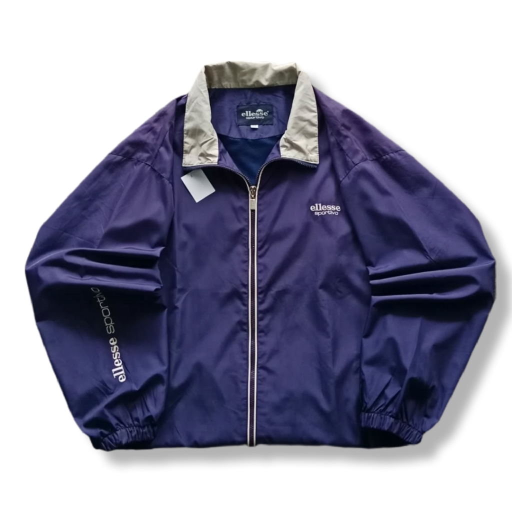 VINTAGE ELLESSE SPORTIVO NAVY JACKET | OUTERWEAR | CLWM