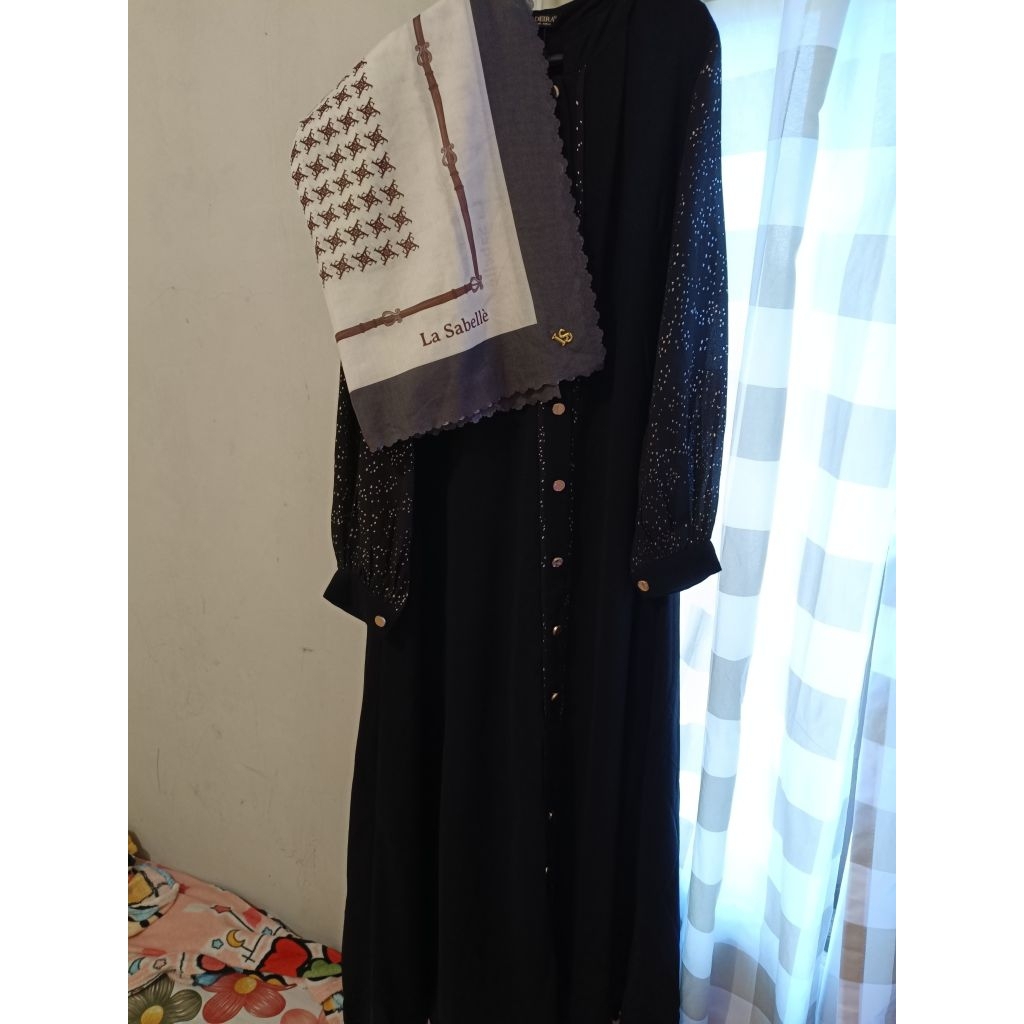 prelove dress+ kerudung lasabelle