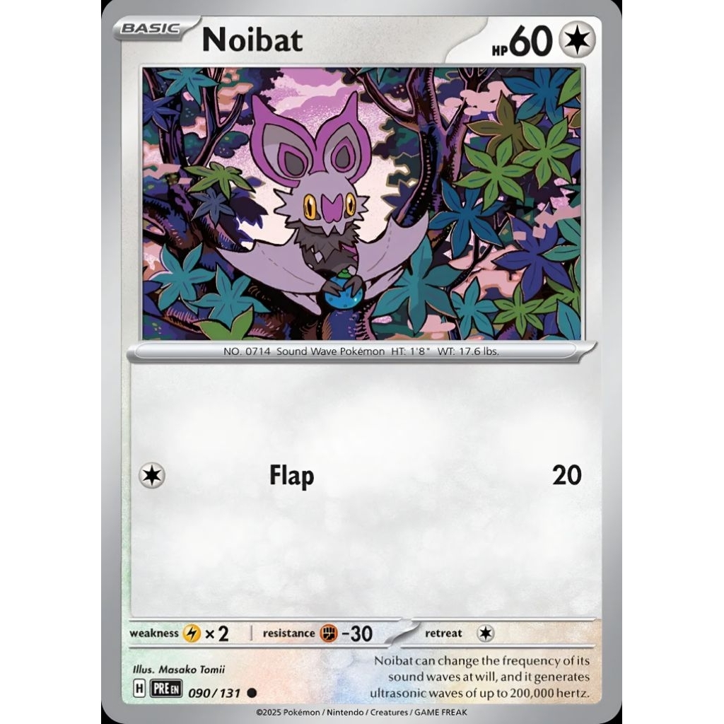 Tcg Pokemon Noibat Pre