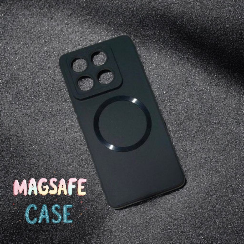 Redmi Note 13 Pro 4G/5G Wireless Case Magnetic Ring magsafe