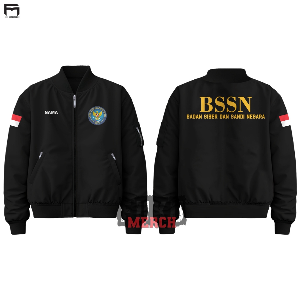 Jaket Bomber Pria | Jaket Bssn Waterproof Taslan