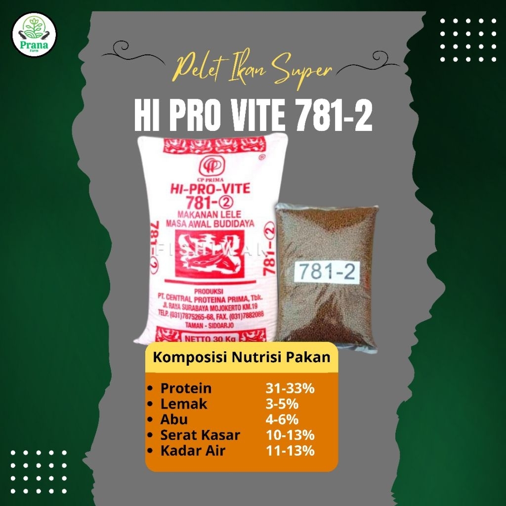 Pelet Ikan HI PRO VITE 781-2