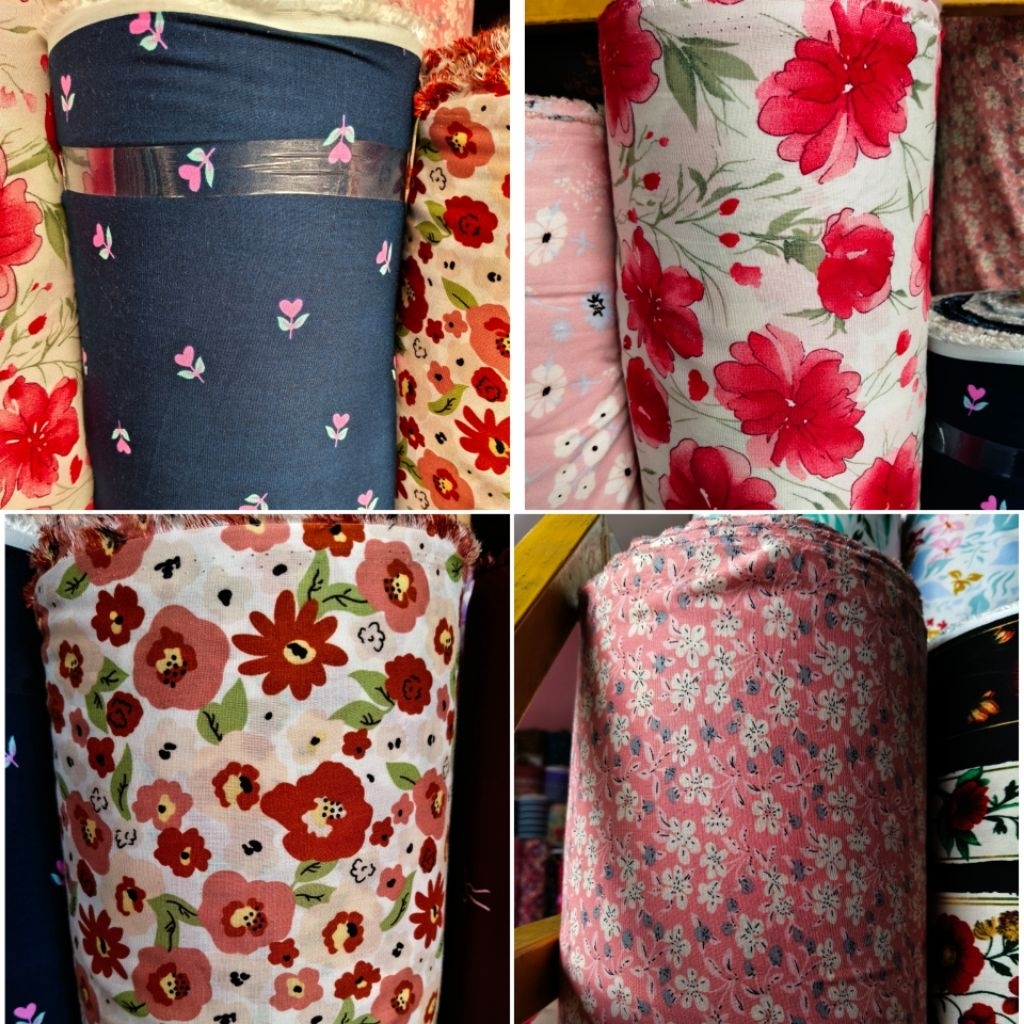 kain katun rayon terlaris, kain katun rayon premium, kain katun rayon premium motif terbaru, kain ka