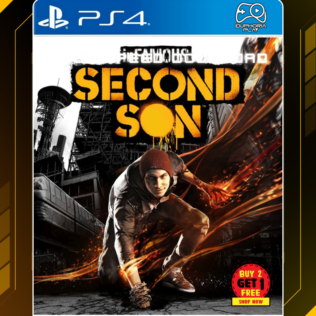 InFAMOUS Second Son – Game PS4 HEN Digital (Format PKG) | Full Version