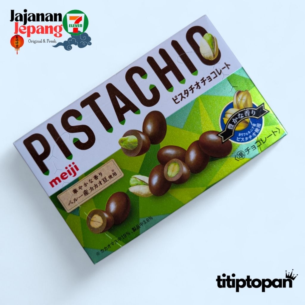 MEIJI PISTACHIO CHOCOLATE & MEIJI CHOCO MATCHA